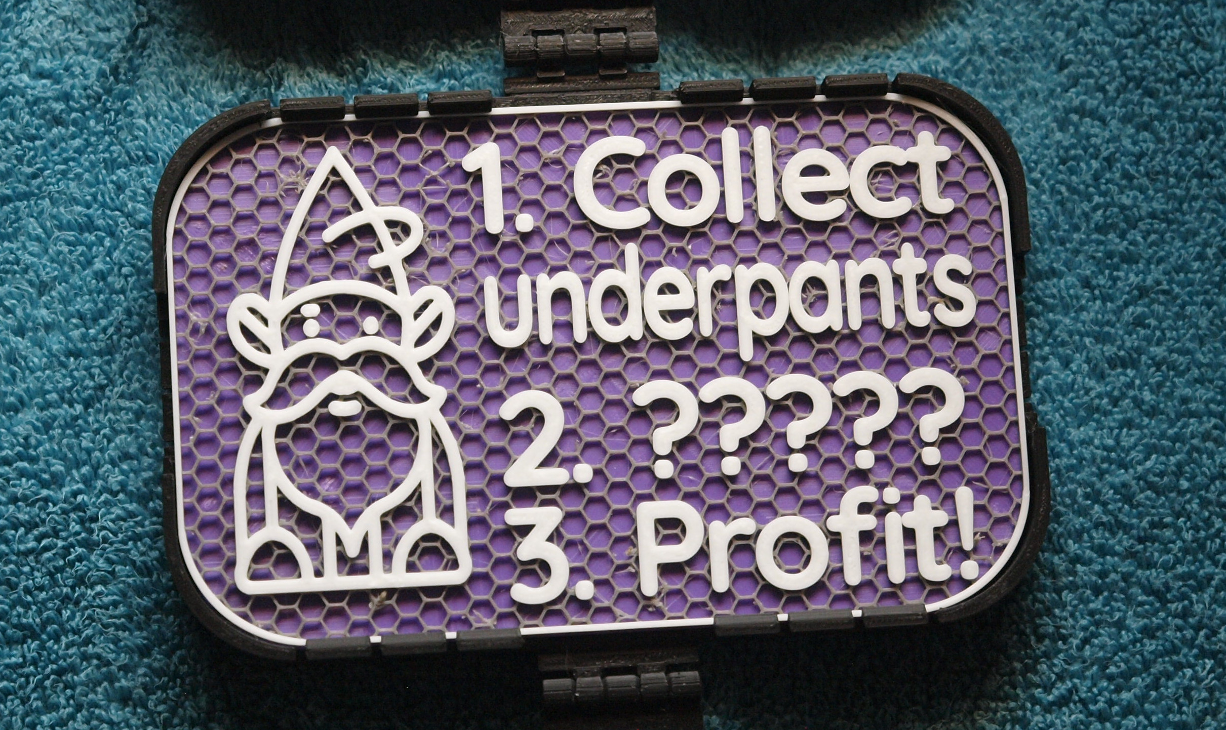 Underpants Gnomes sign