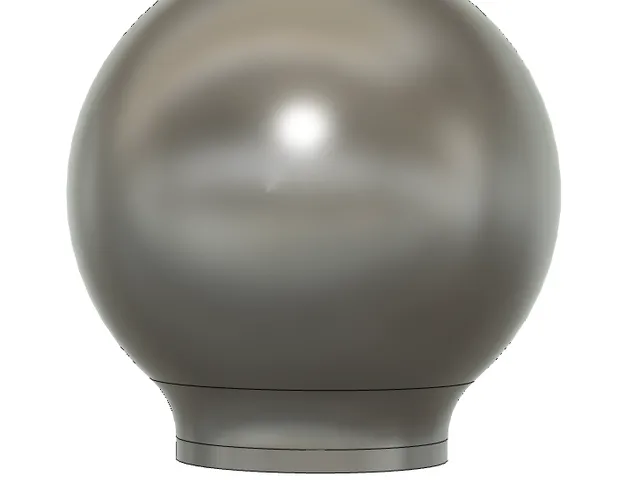 1in Ball for M6 hardware