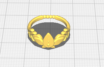 Frieren Lotus Ring