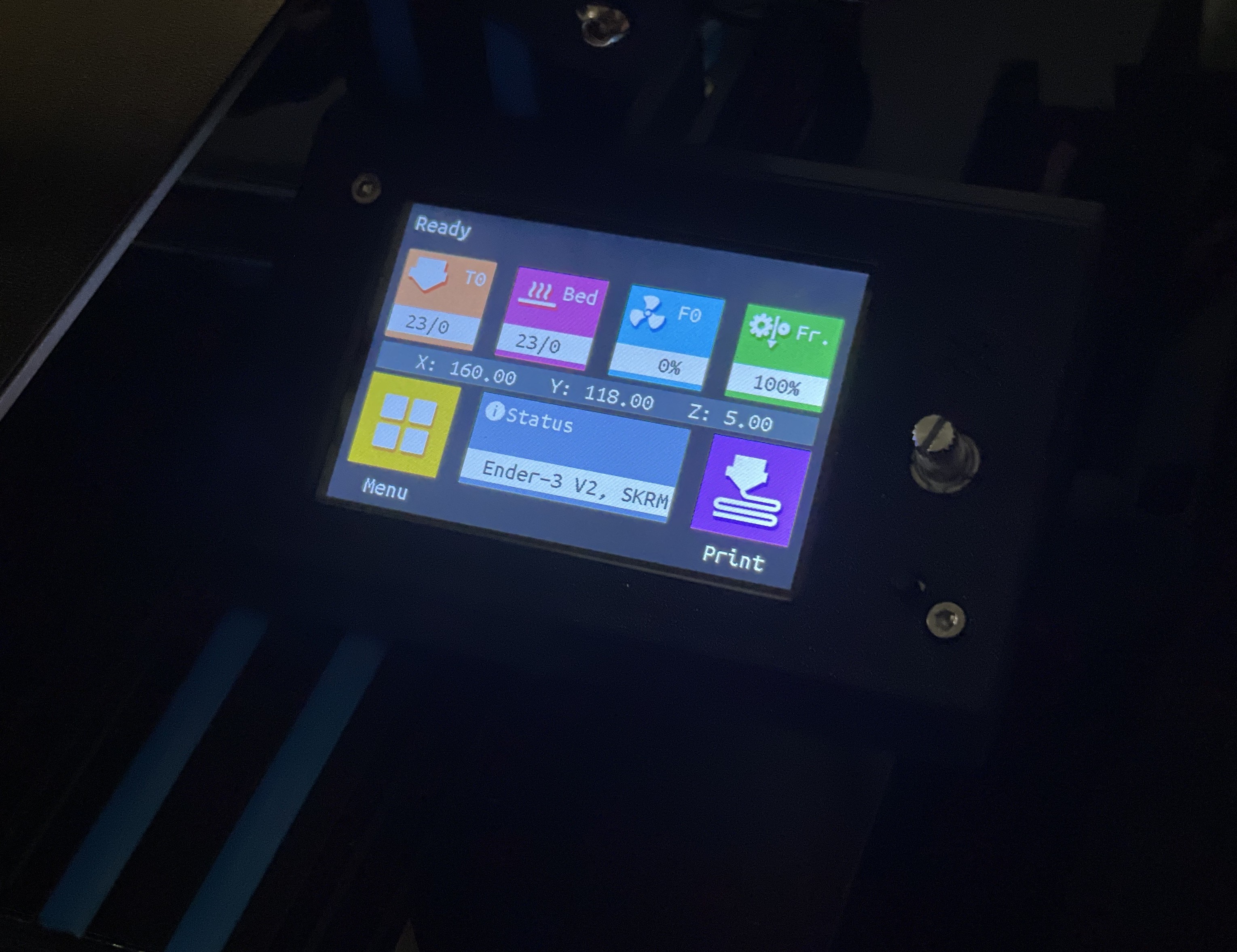 BTT TFT35 V3 Mount
