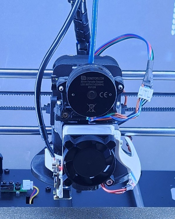 Phaetus Dragon Mount for MK4 on I3 Mega Toolhead with Sherpa Mini