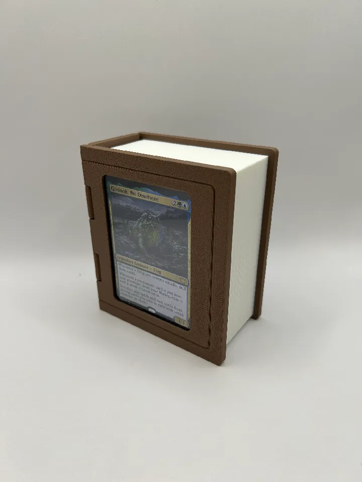 Spell Book Deck Box - Magic the Gathering - EDH Commander - Pokmon -  Yu-gi-oh - Magnetic Deck Box and Tray by 3D Printed Gaming | Download STL  model | Printables.com