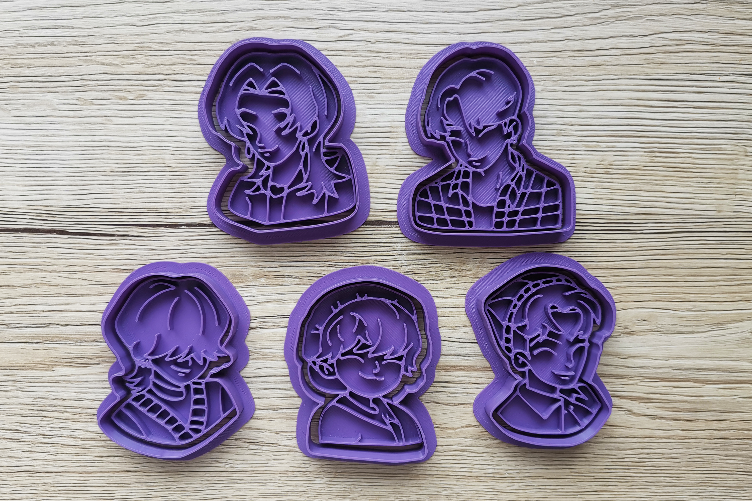 Kpop Demon Hunters Huntrix Saja Boys Cookie Cutter