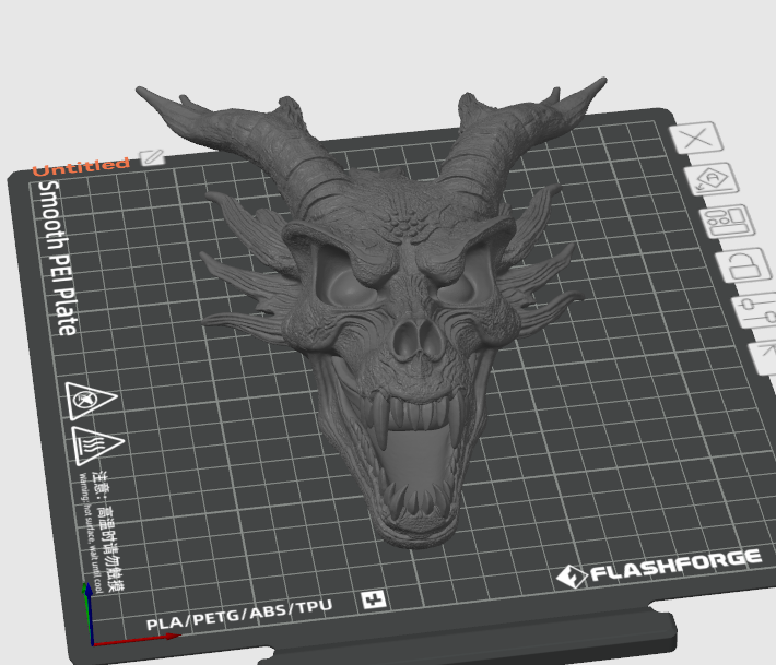 Dragon Skull 3D model