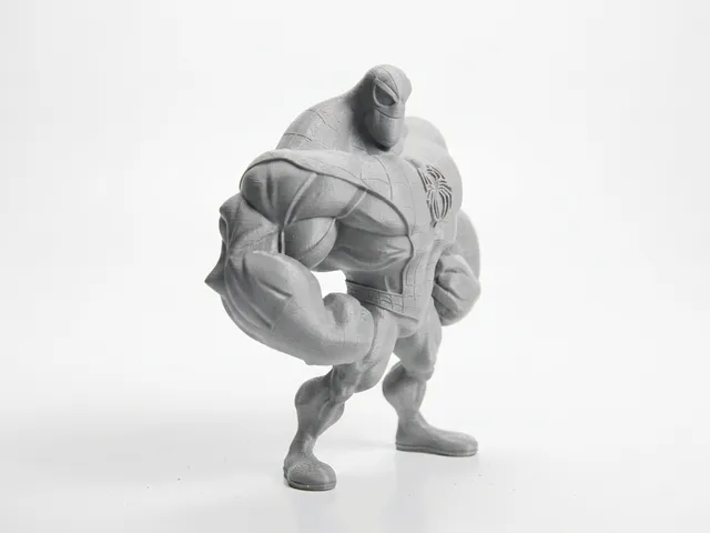 Buff Spiderman Figurine Superhero 3D Printable