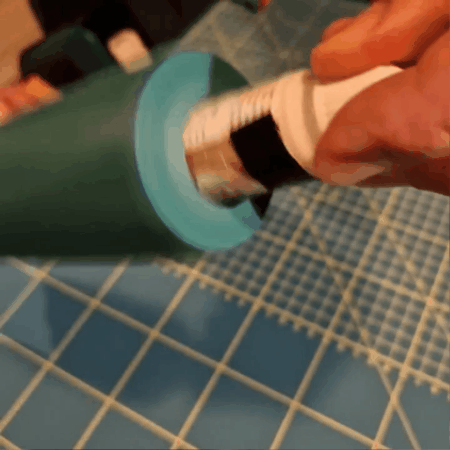 Miniature Paint Bottle Mixer (Vallejo, Army Painter, etc)