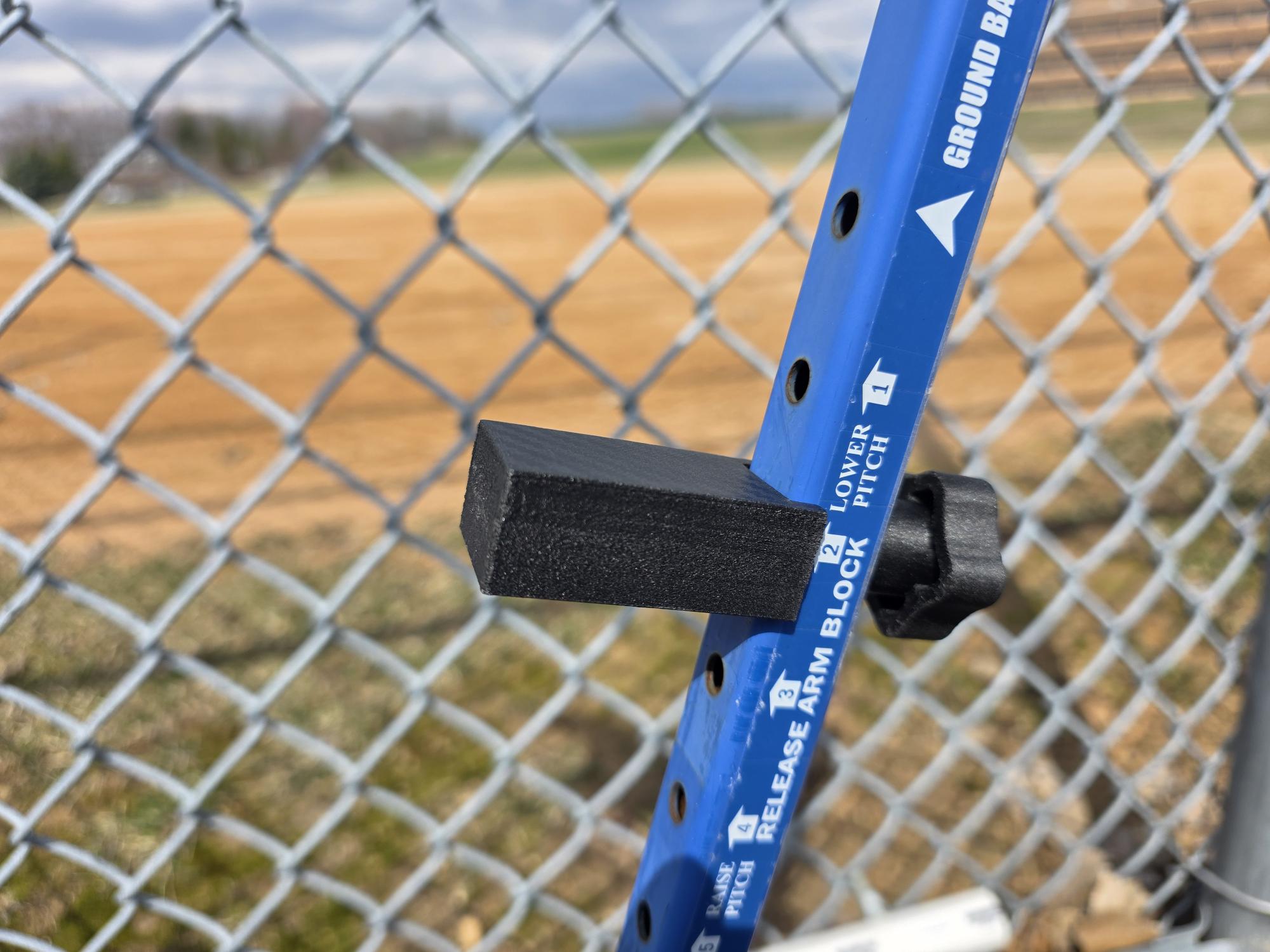 Pitching Machine Support Block