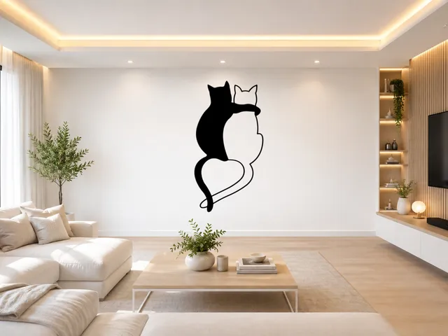 WallArt - Cat Love 002