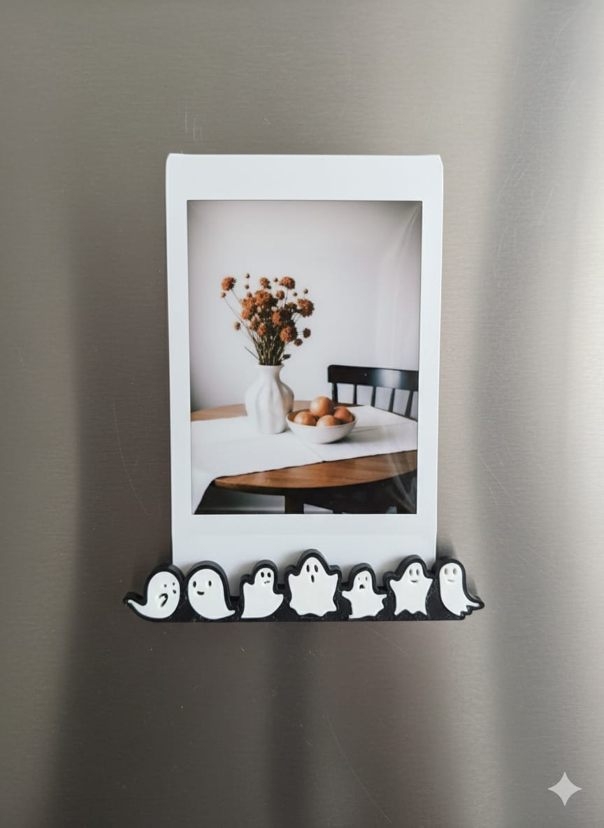 Ghosts Fridge Magnet