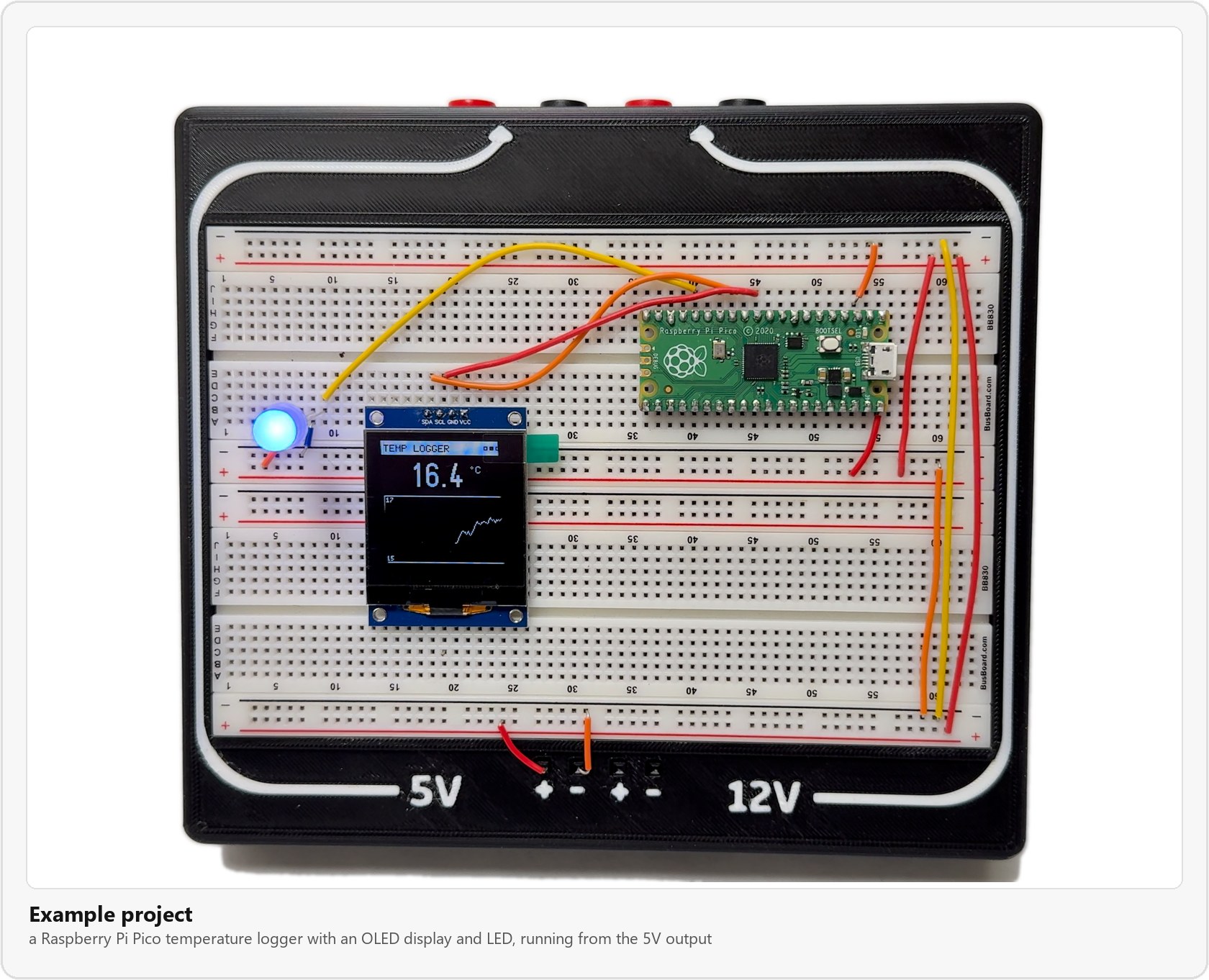 Battery Breadboard - Portable 5V and 12V Breadboard Power — STL Grátis ...