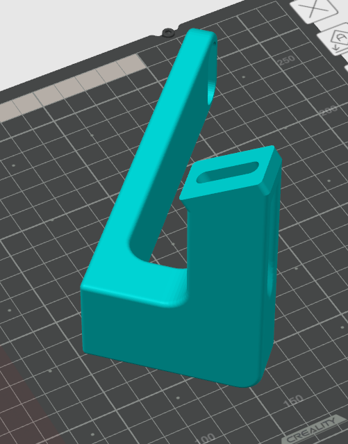 Creality K1C door camera mount