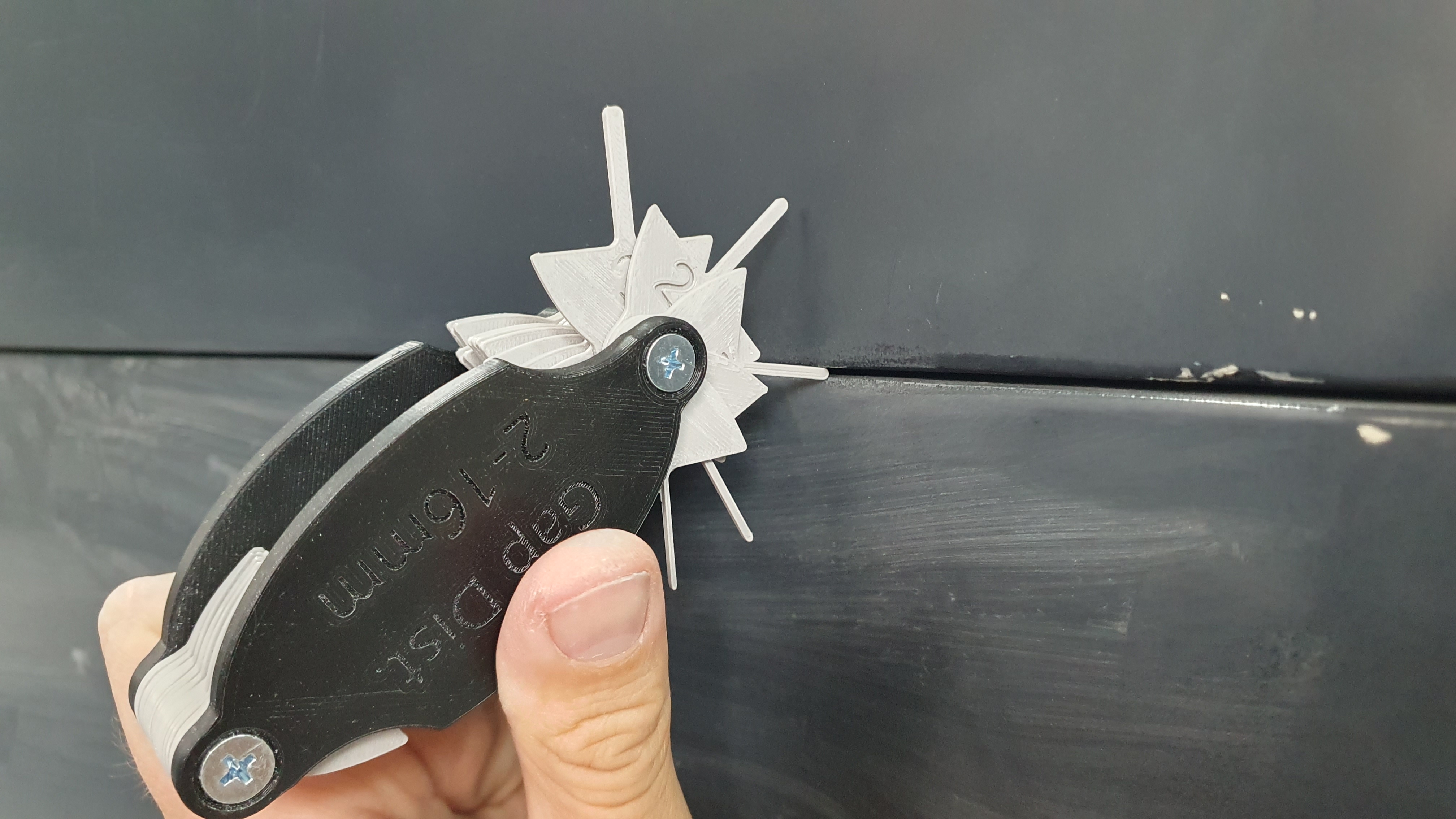 Gap Width Gauge 1-28.5mm (0.5mm increments)