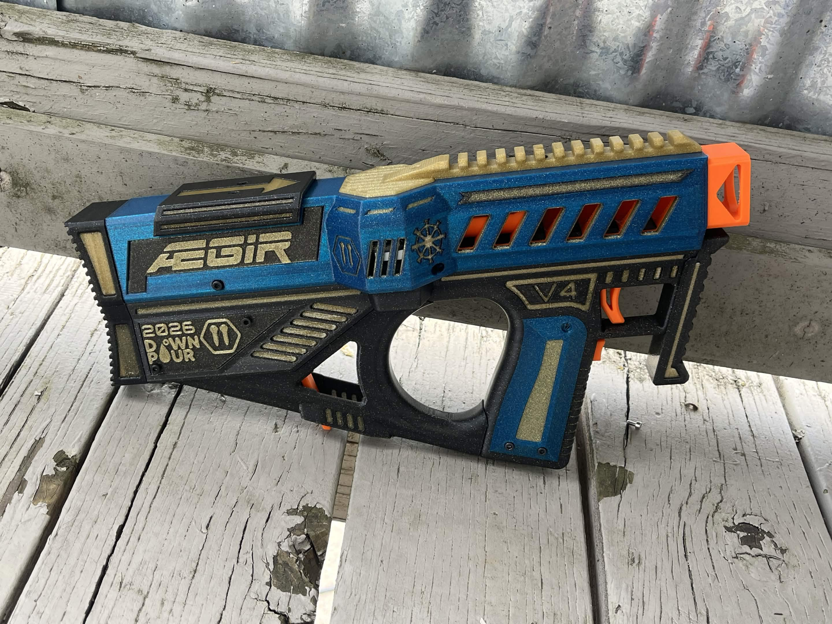 Typhoon - A Bullpup Flywheel Blaster