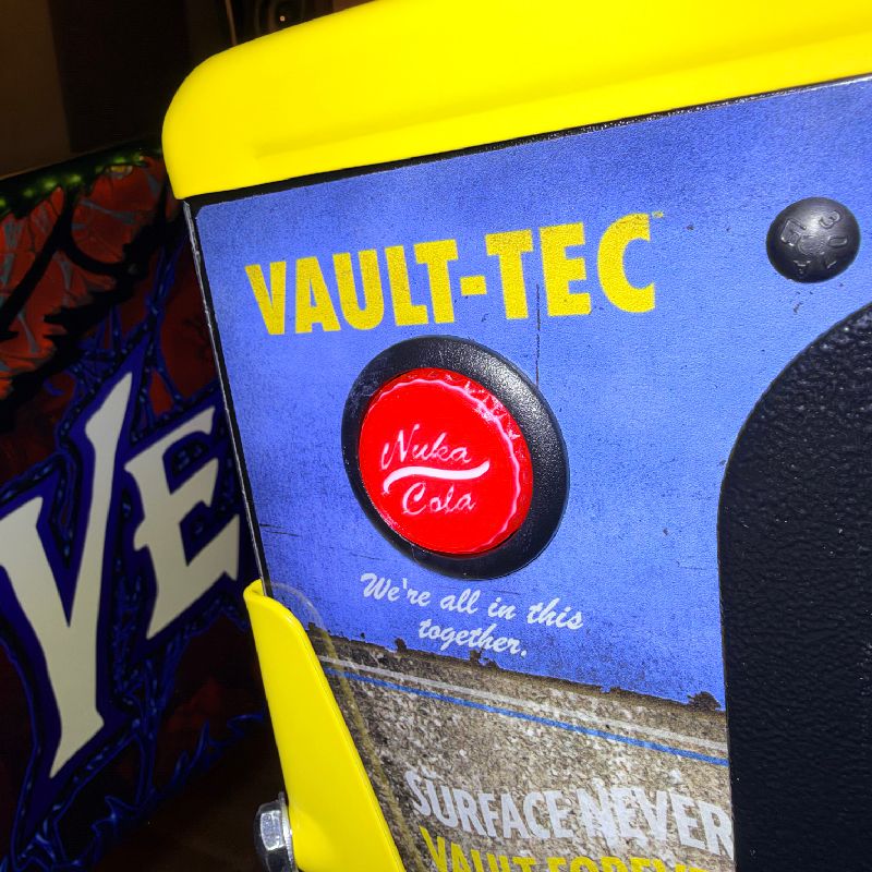 Nuka Cola Start Button for Stern Fallout Pinball by diablo2112 ...