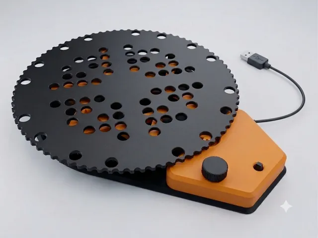 Motorised heavy duty rotating platform