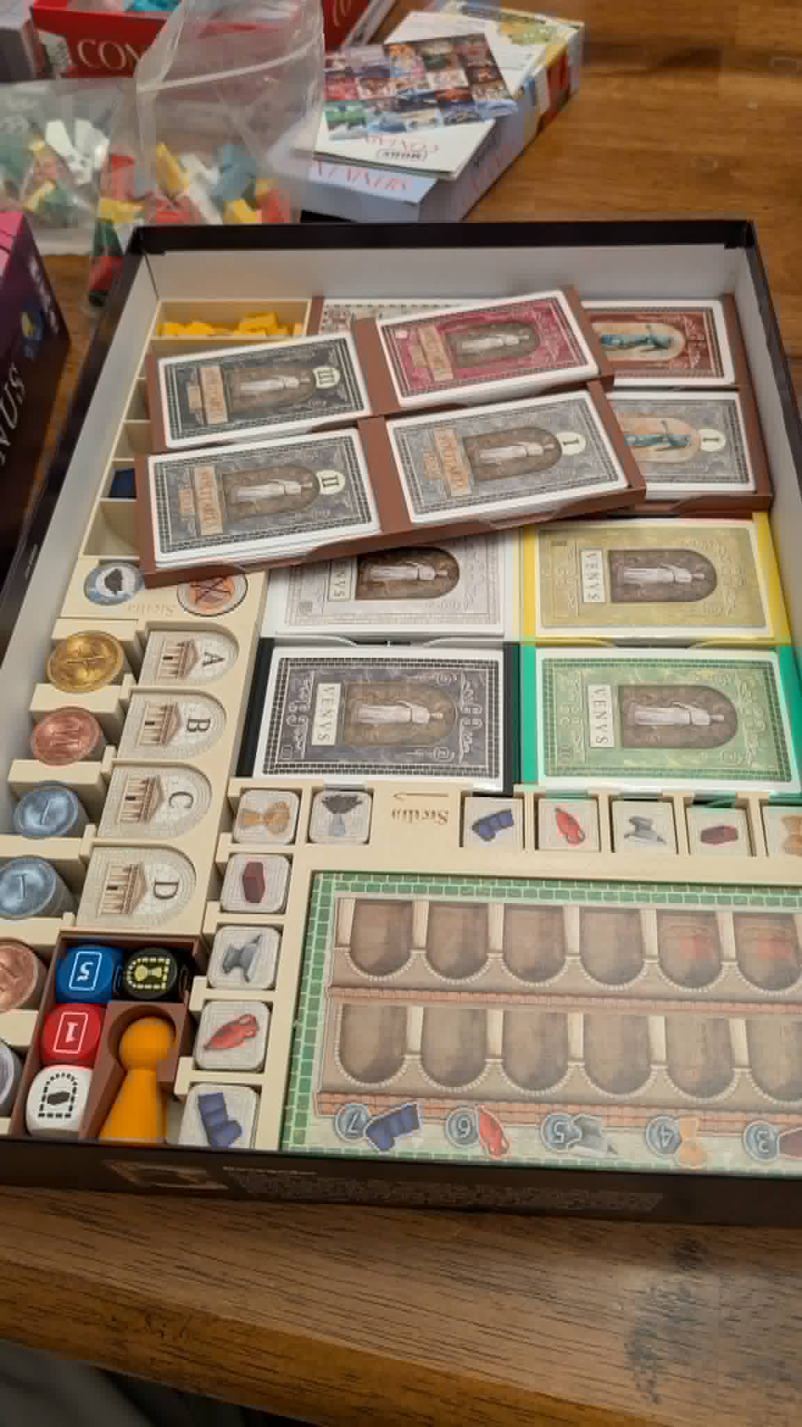 Concordia Board Game All Expansions Insert Solitaria Remix