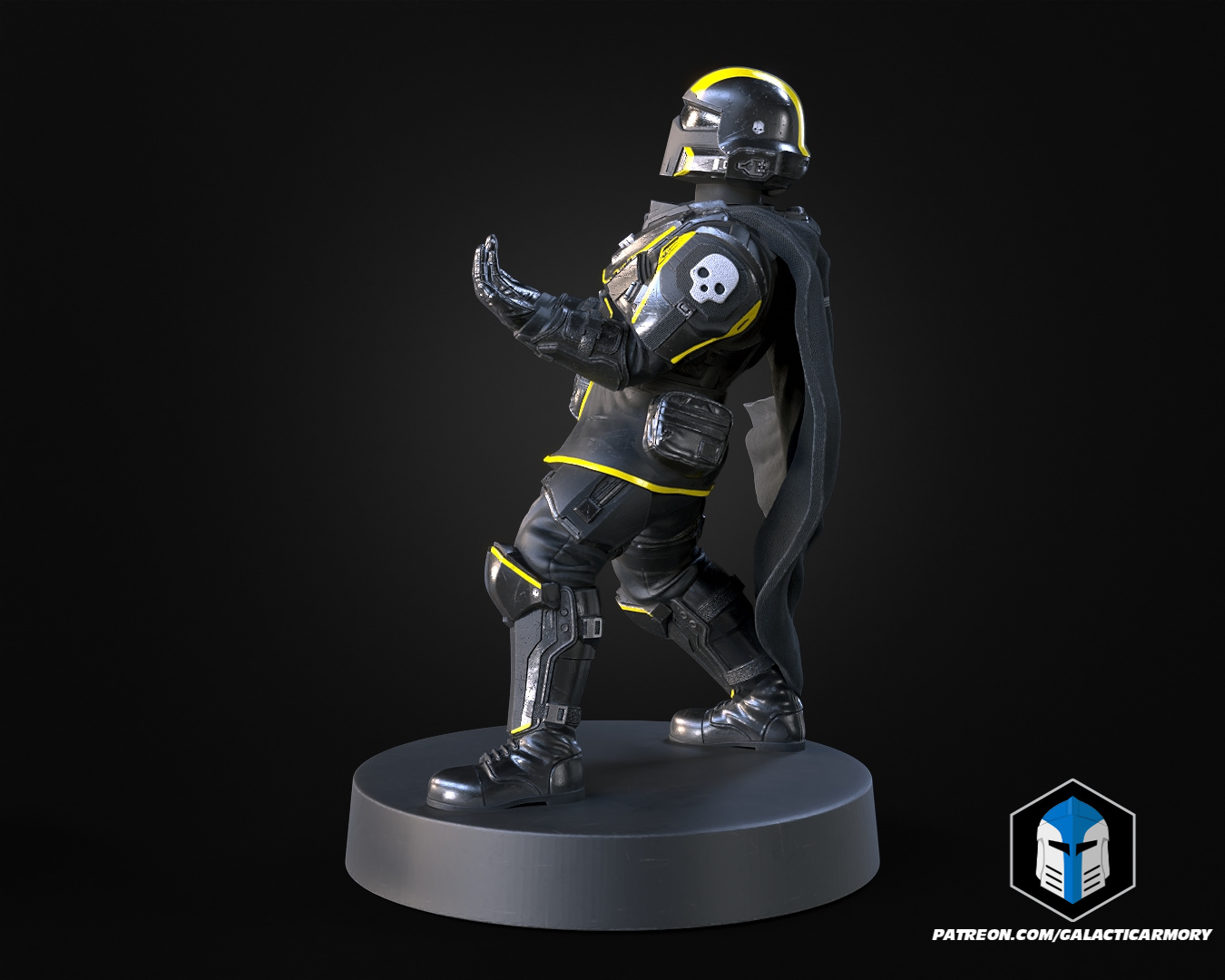 Helldiver Controller Holder - 3D Print Files — miniatura 5
