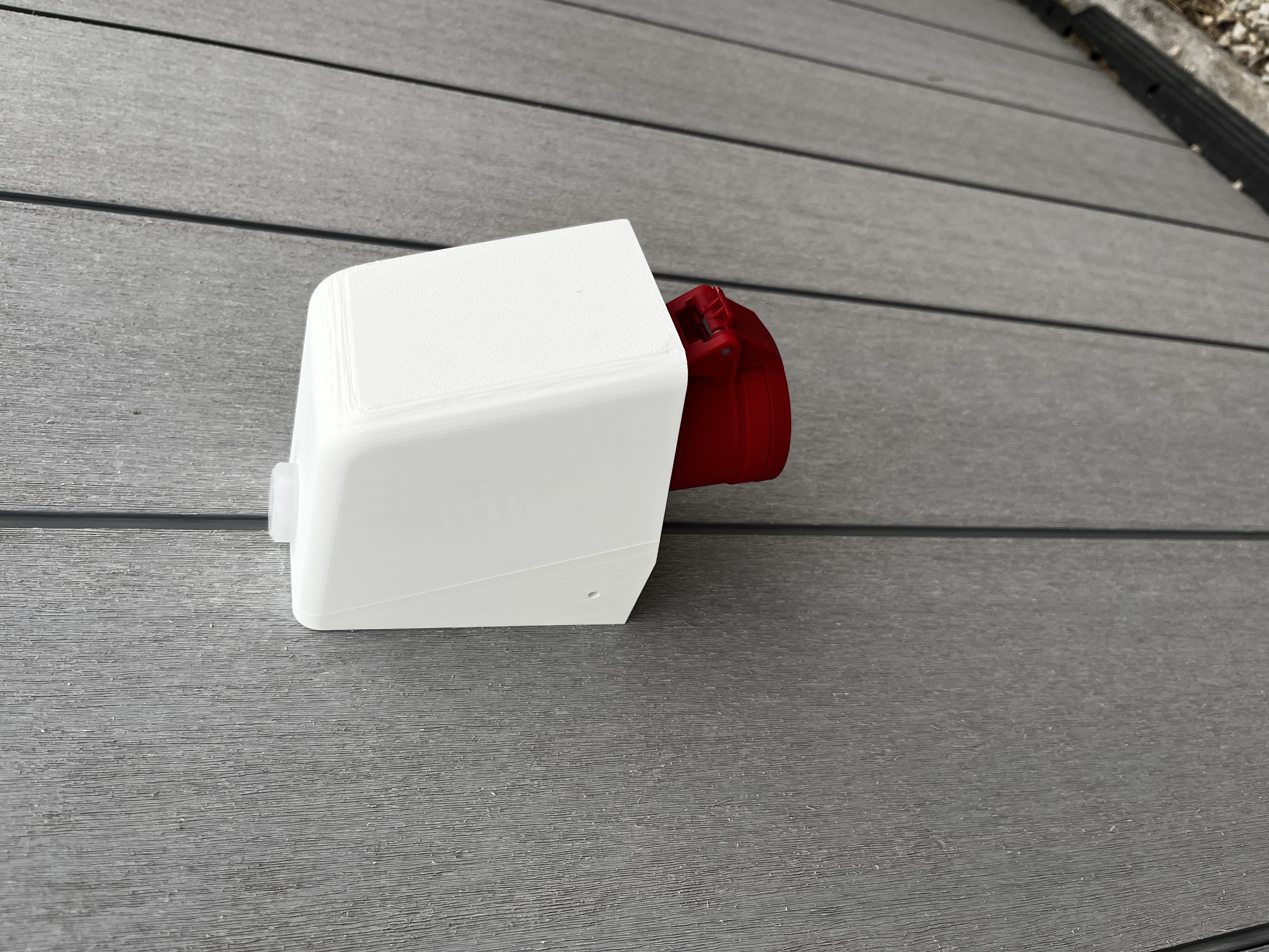 Protective Cover for CEE Combination Socket (400V + 230V)