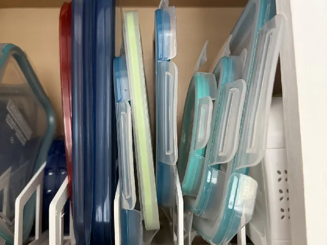 Tupperware Lid Holder | Wide Slots | Mix and Match!