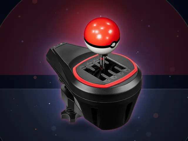 Pokéball shiftknob for Thrustmaster TH8S