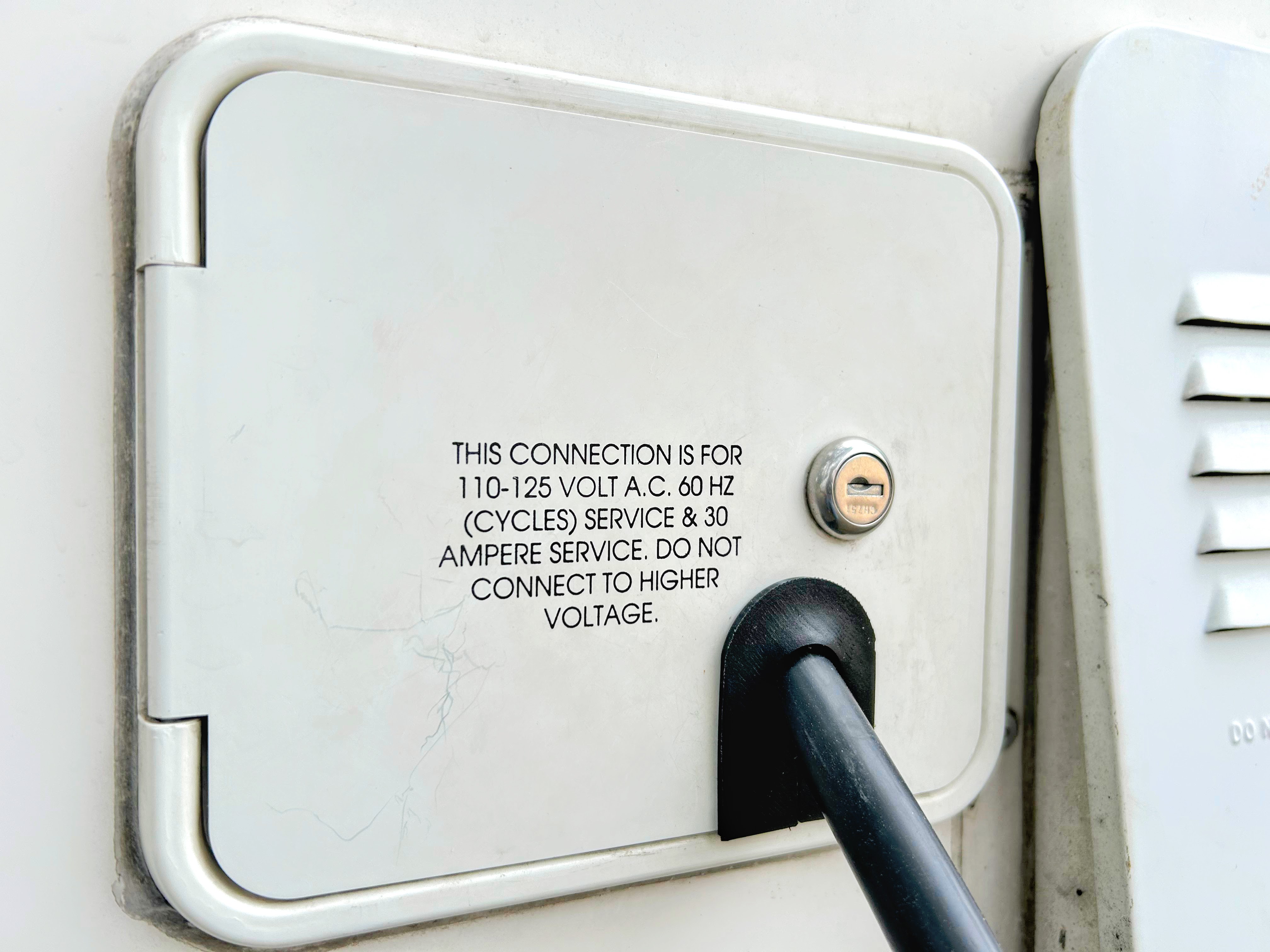 Casita Travel Trailer Power Bay Door Plug