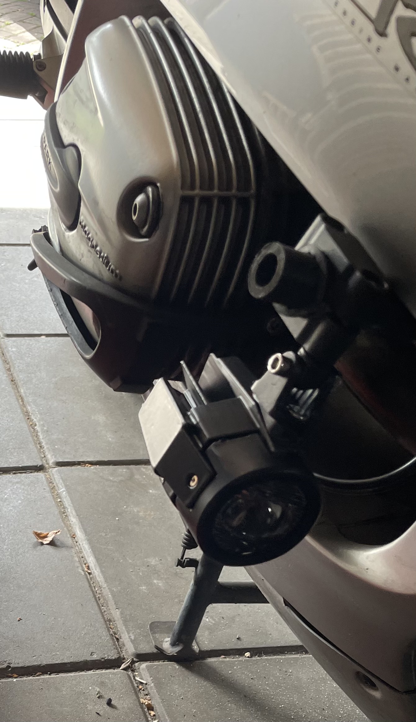 BMW R1150RT R1100RT extra running fog beam light mounting bars