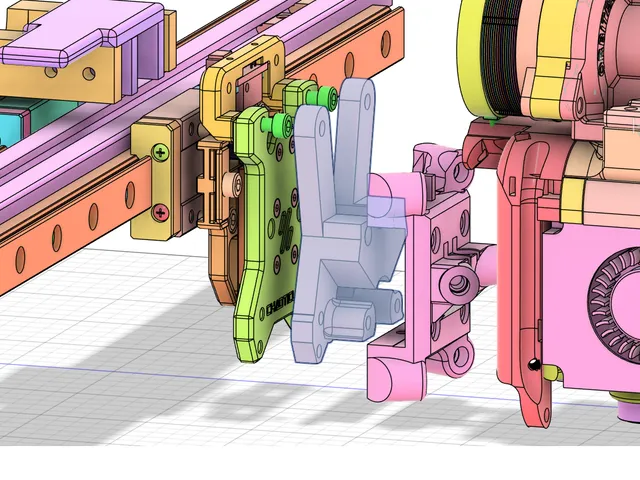 Chaoslabs CNC Optotap to Tapchanger mounting interface