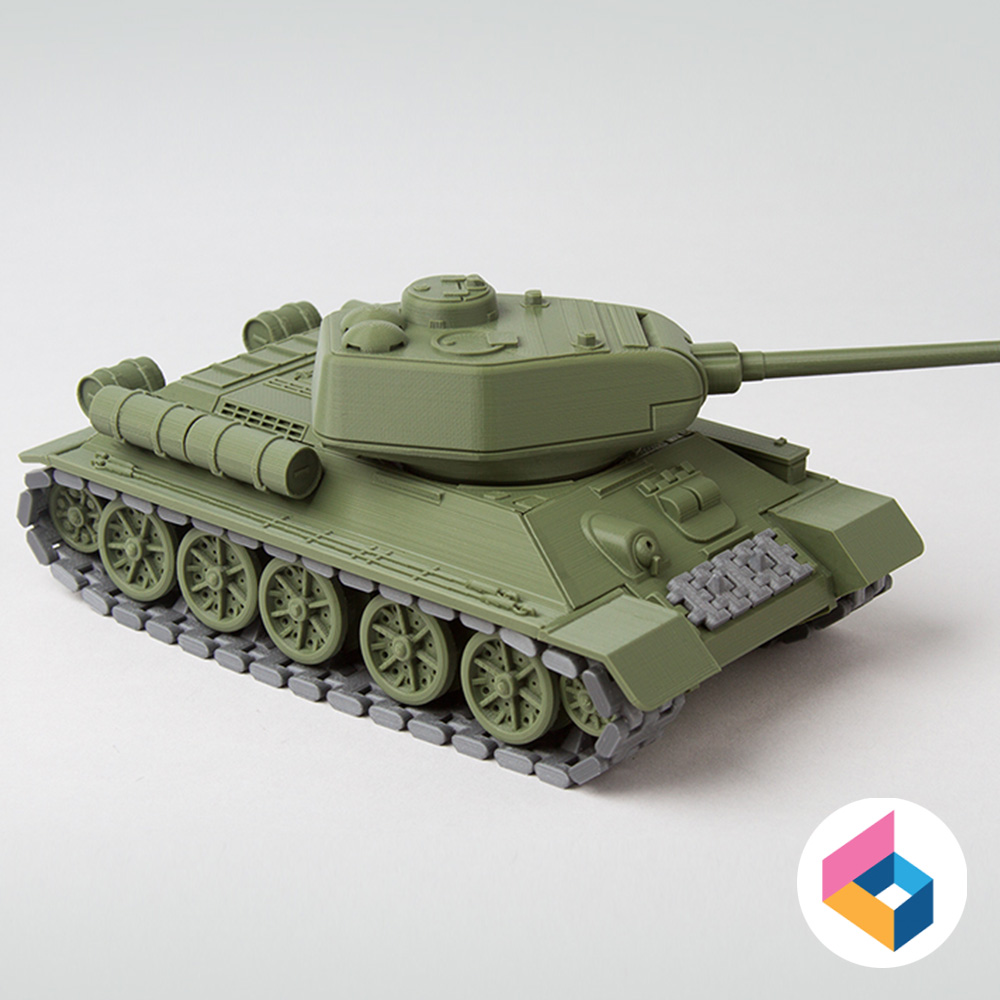 Foldable tank T34-85