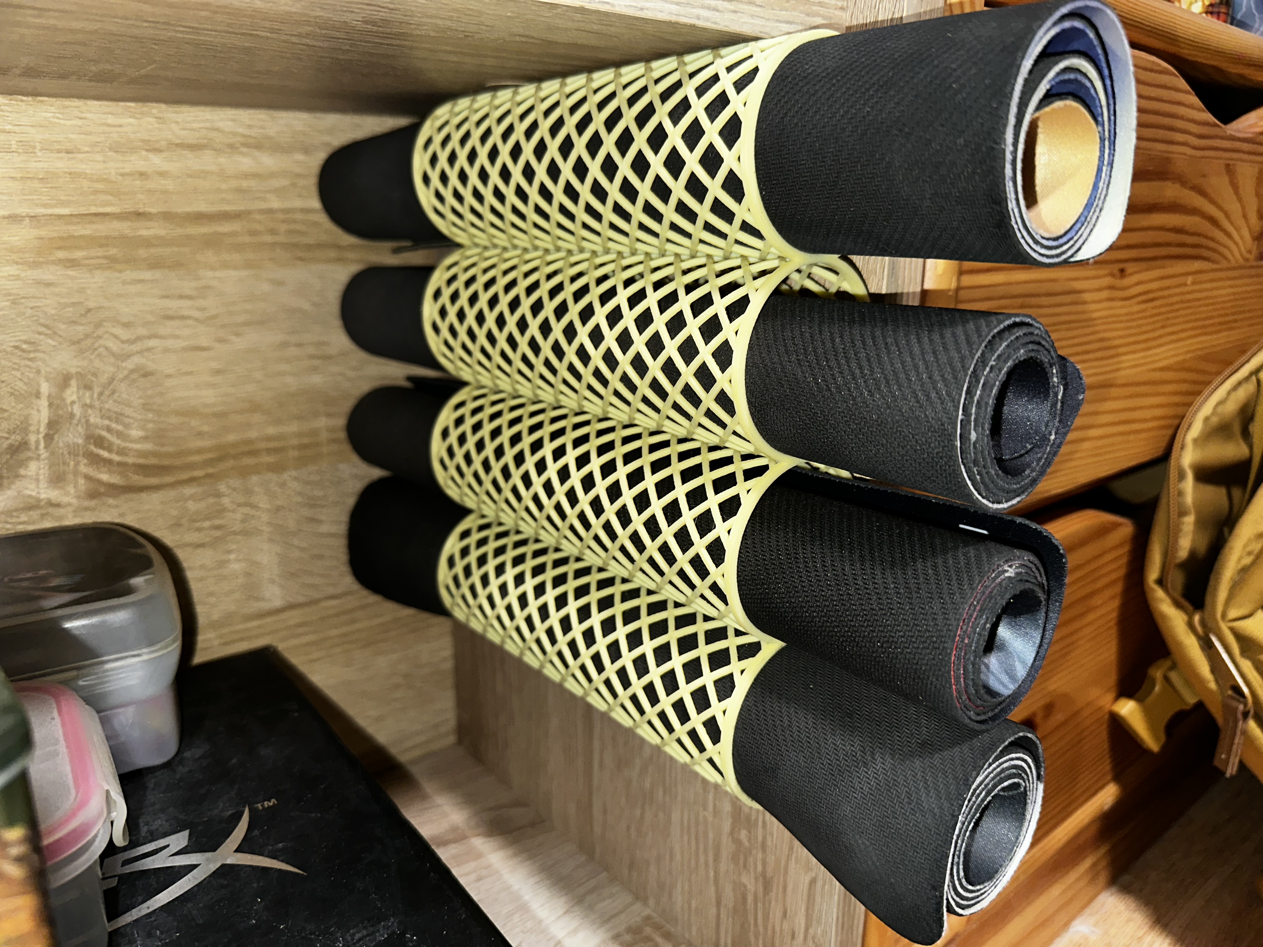 Parametric playmat / newspaper / can wall mount