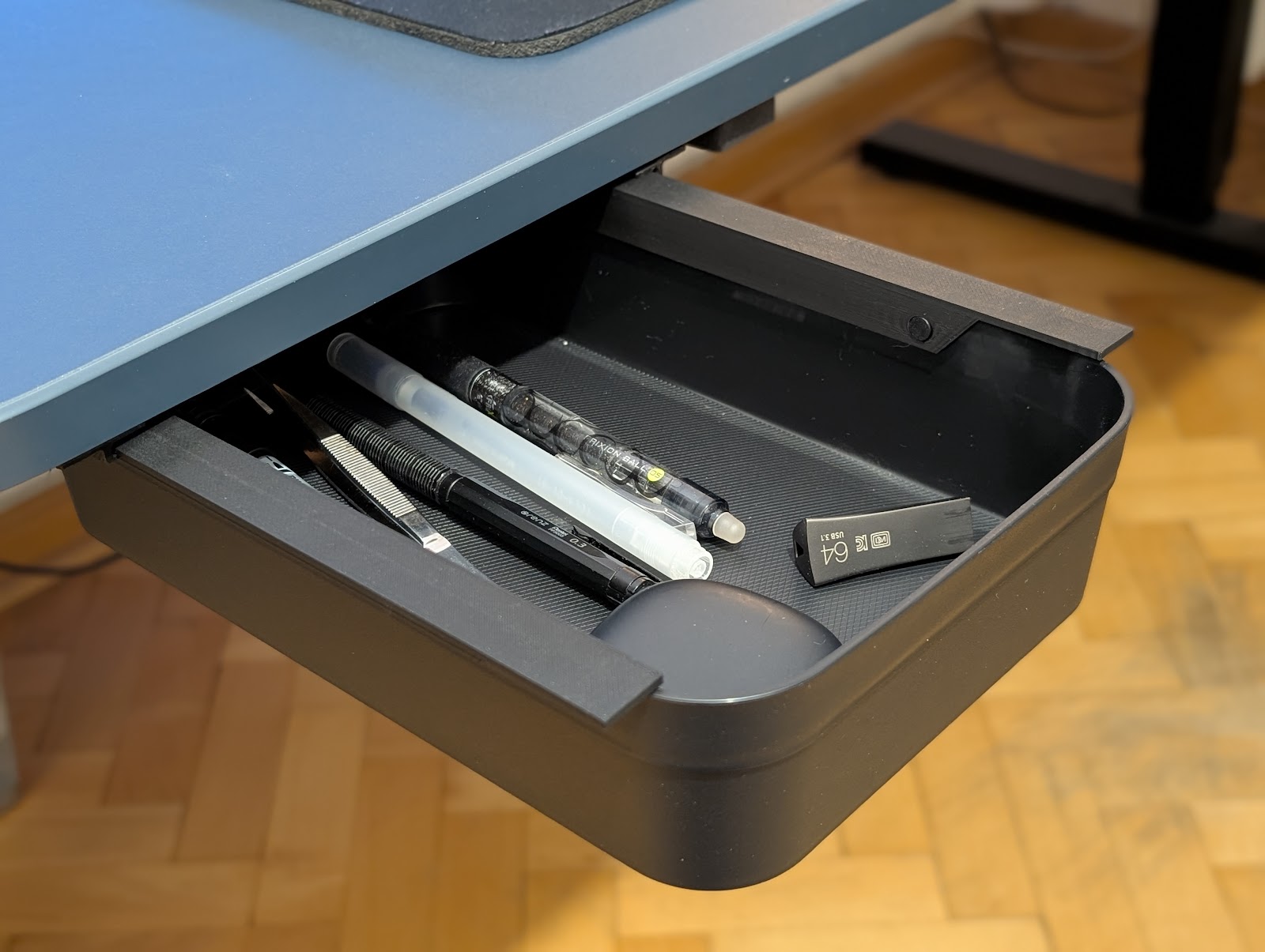 Drawer slide rail for Curver Inifinity box