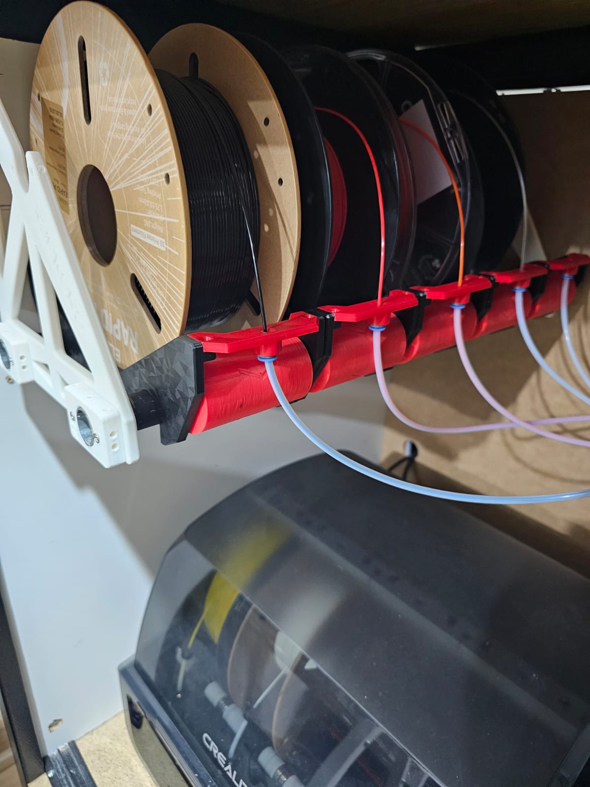 Rewind Spool Holder for RepRack  Bowden ECAS04