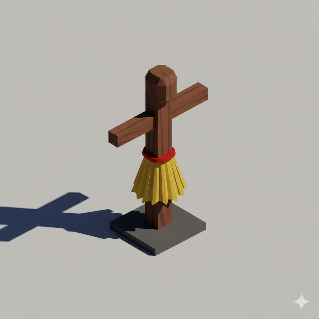 Low Poly Training Dummy