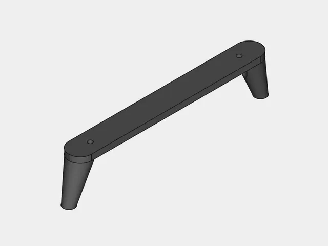 Replacement feet for PC case