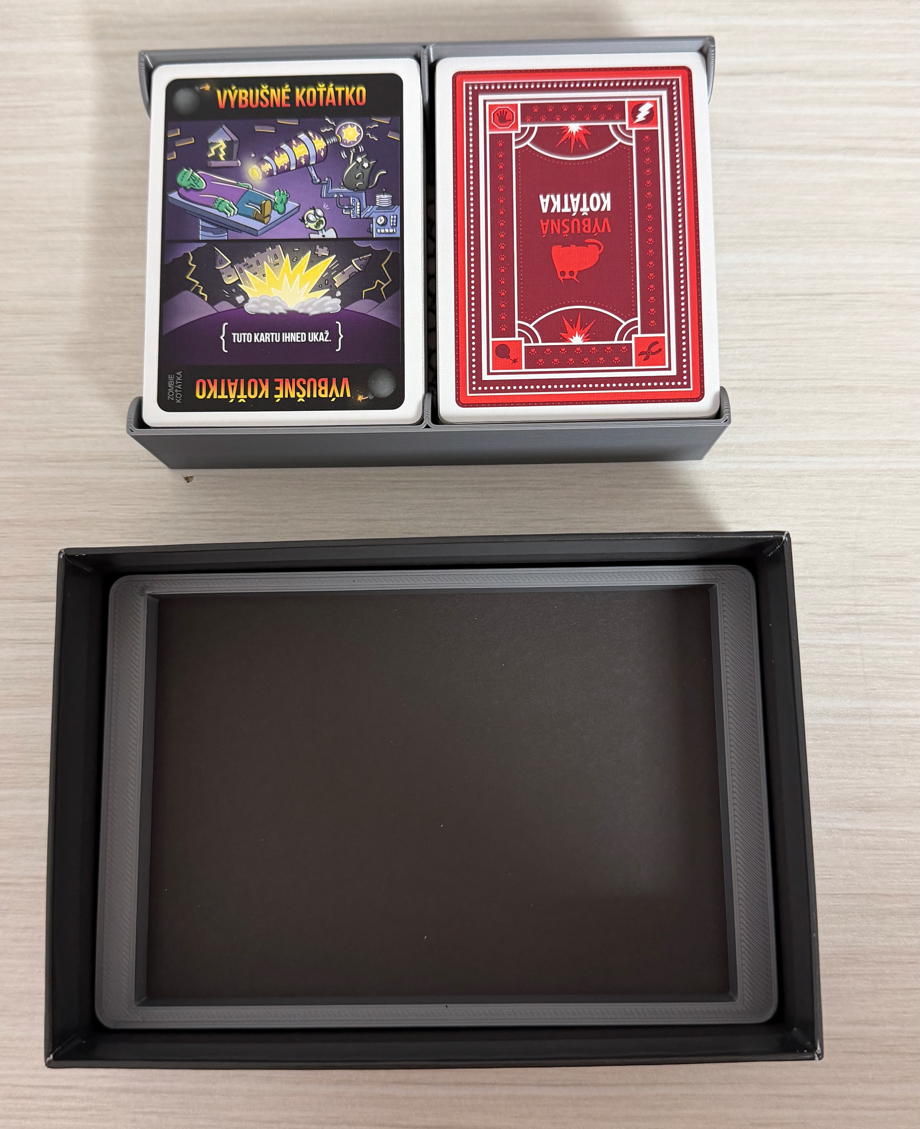 Miniatura 4 do modelo 3D Exploding kittens + expansions insert