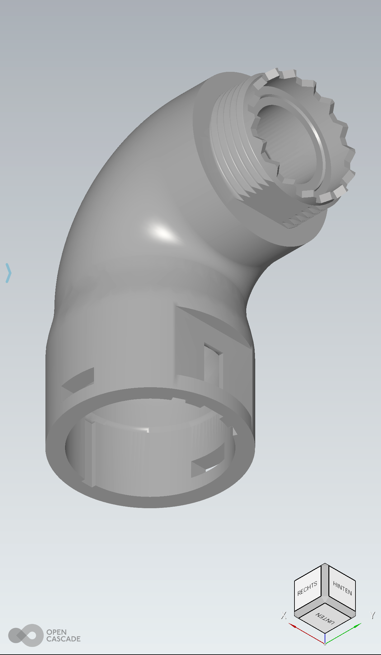 Betteri BC01 connector angle housing - remix with rotated connector