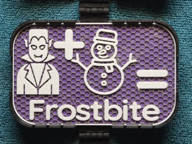 Frostbite sign