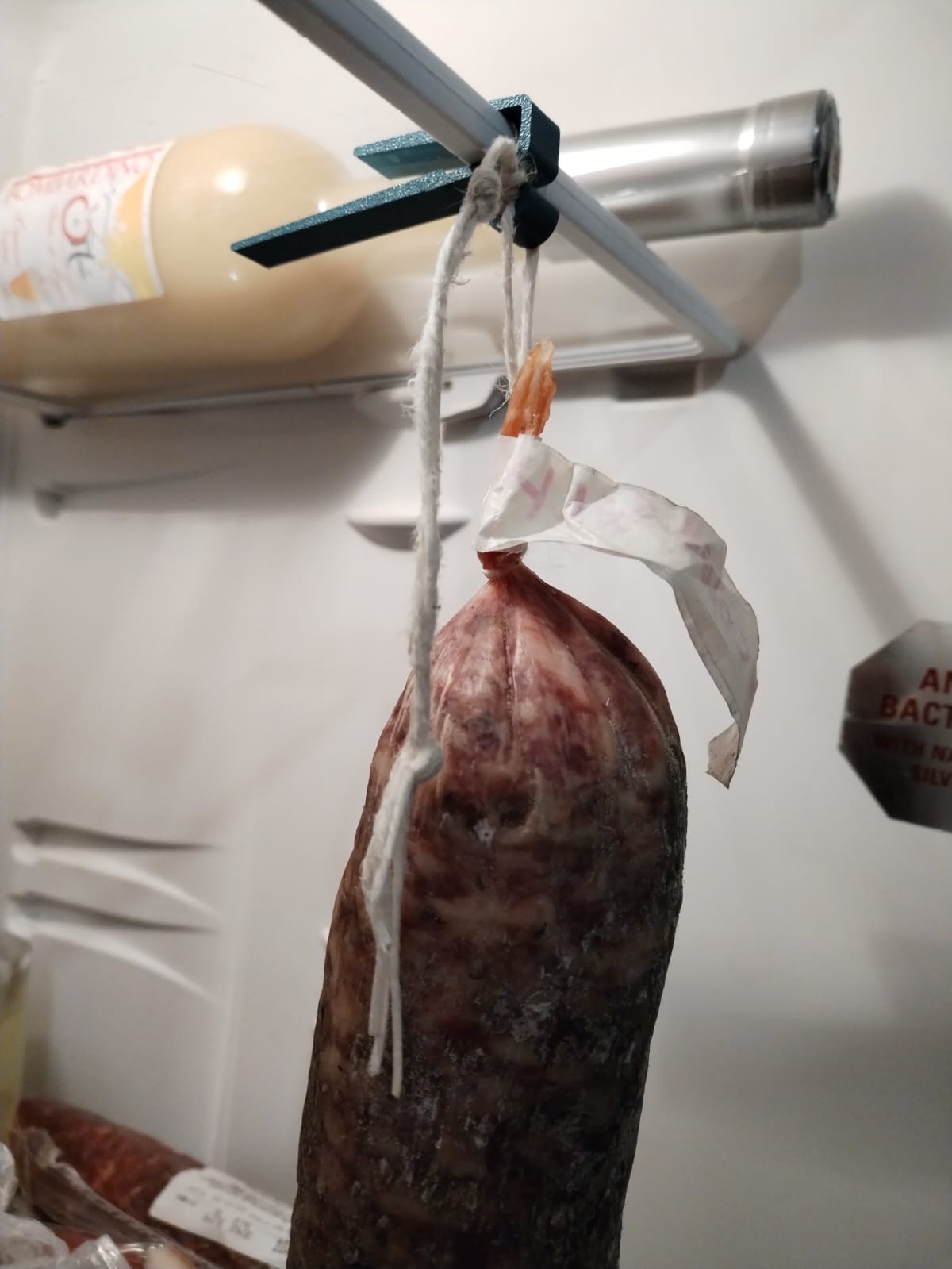 Space-Saving Hook for Fridge