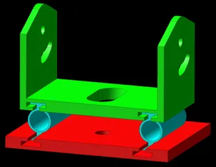 Anti-Vibration FPV Camera Mount