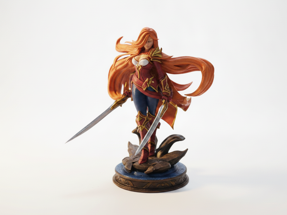 Katarina Assassin Figurine LOL Champions 3D Printable