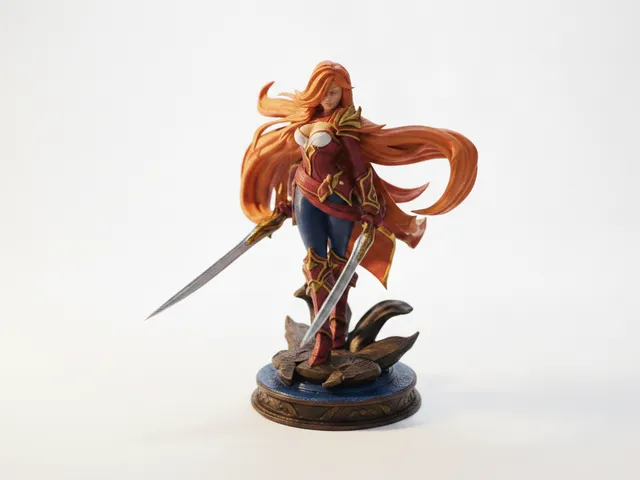 Katarina Assassin Figurine LOL Champions 3D Printable