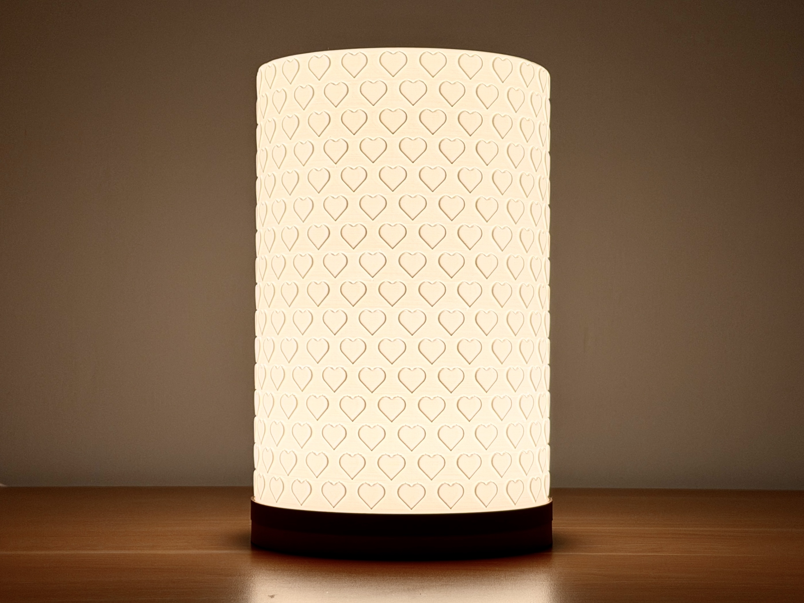 Heart Pattern Table Lamp — thumbnail 6