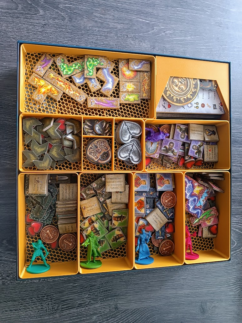 Amulet - boardgame insert