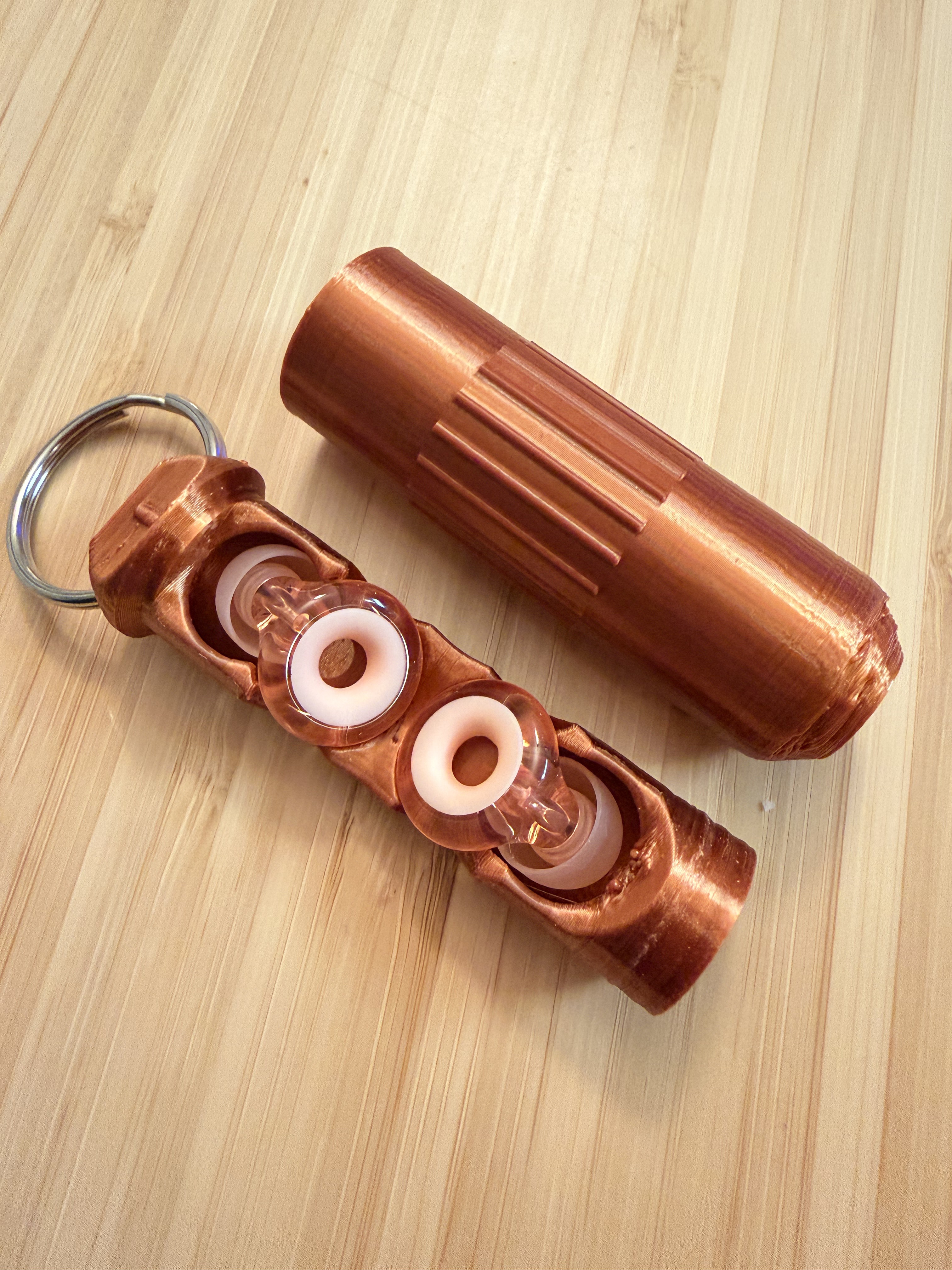 No Supports Loops Earplug Case Carrier
