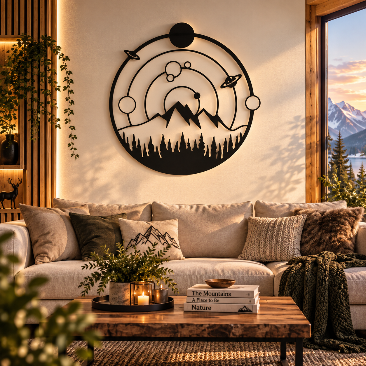 WallArt - Nature Planets
