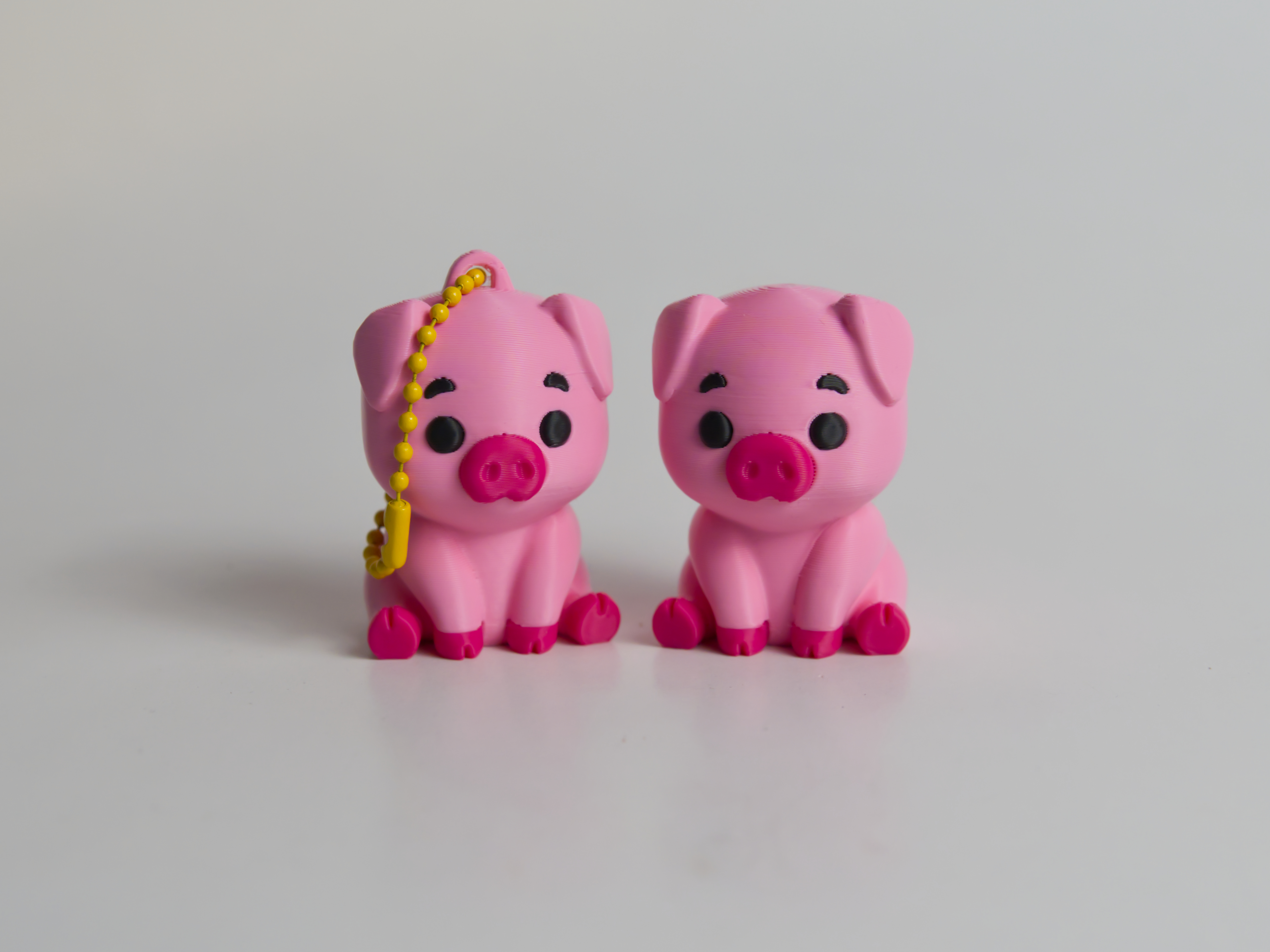Cute Pig Keychain
