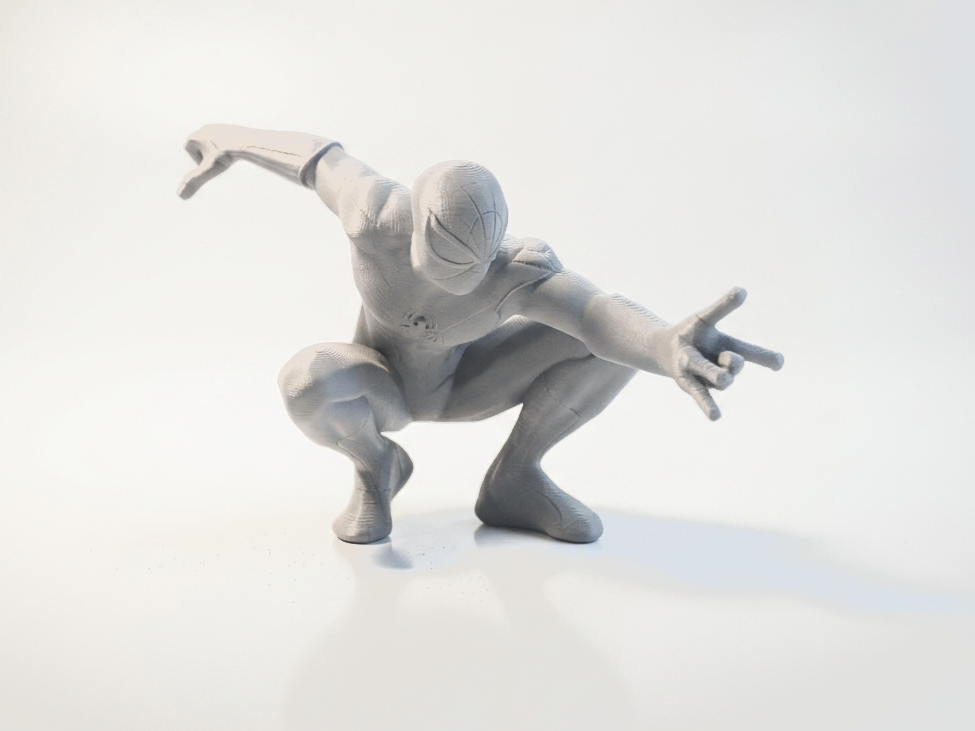 Spiderman Web Shooting Figurine Marvel 3D Printable