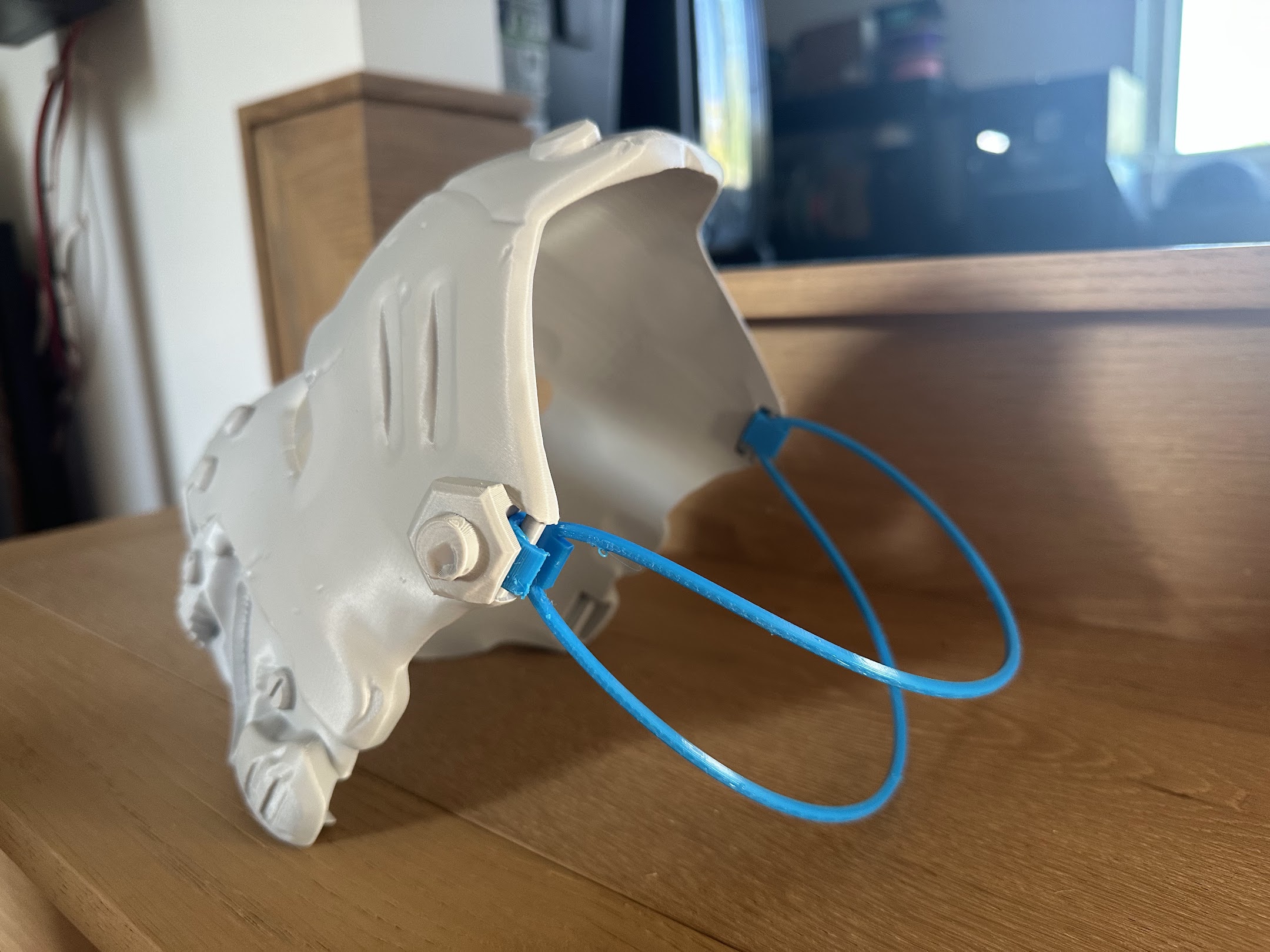Borderlands 4 Ripper Mask -- TPU Strap