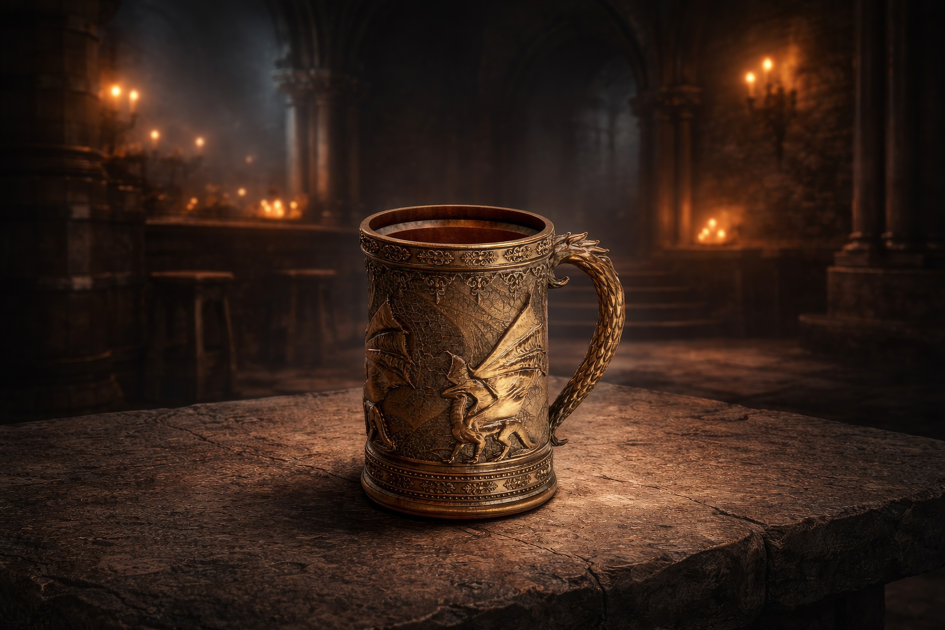 Dragon Mug - GET 300 models on PATREON