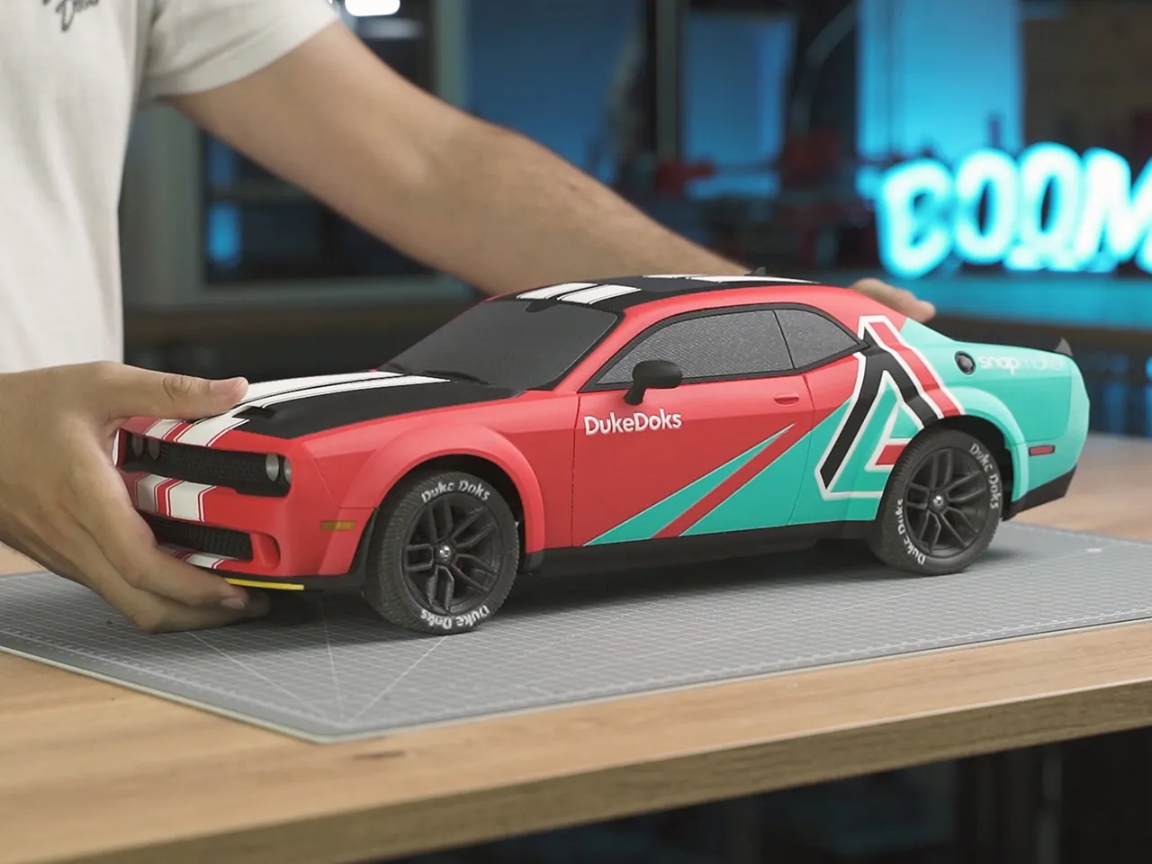 3d Printed Dodge Demon Rc RC 1/10 Dodge Challenger By Duke Doks
