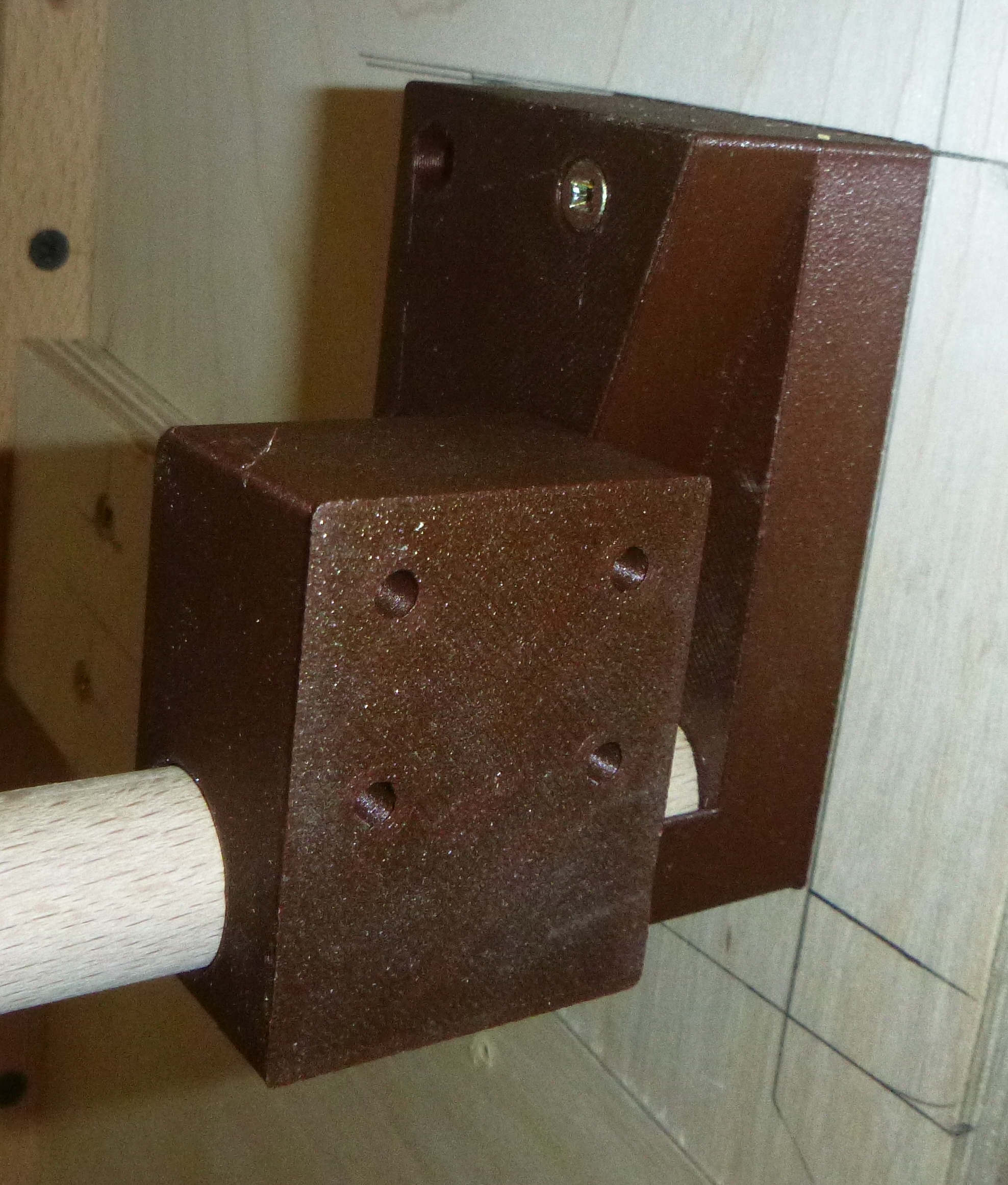 Plattenhalterung - Bracketholder Front Panel - Pinball Flipper removabel